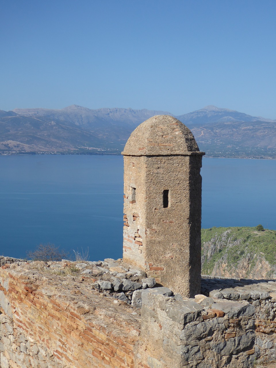 tower  fortress  greece free photo