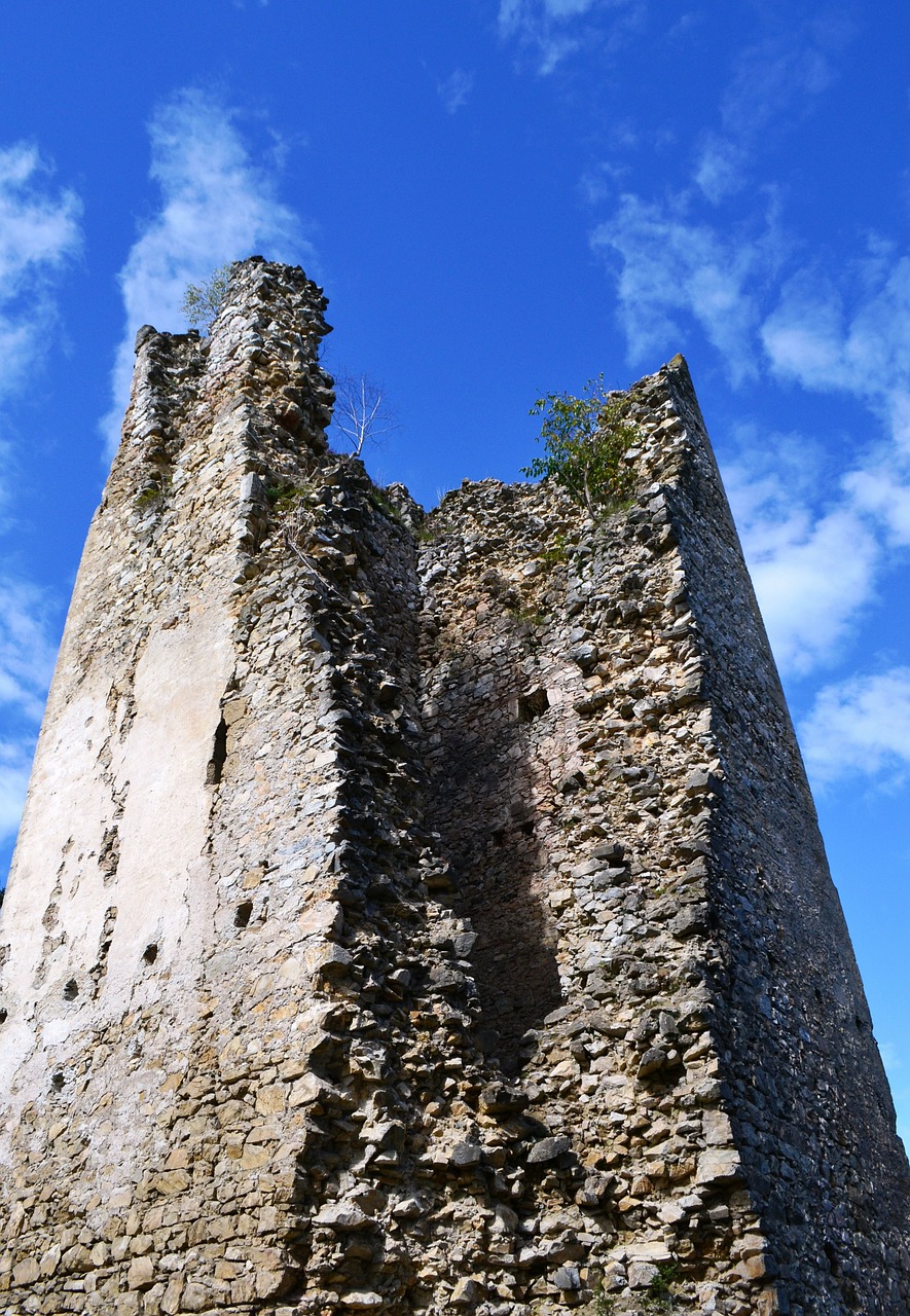 tower ruin castle free photo