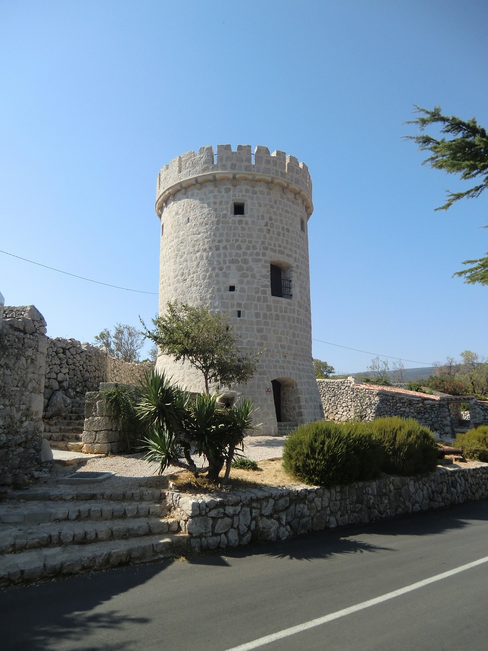 tower croatia cres free photo