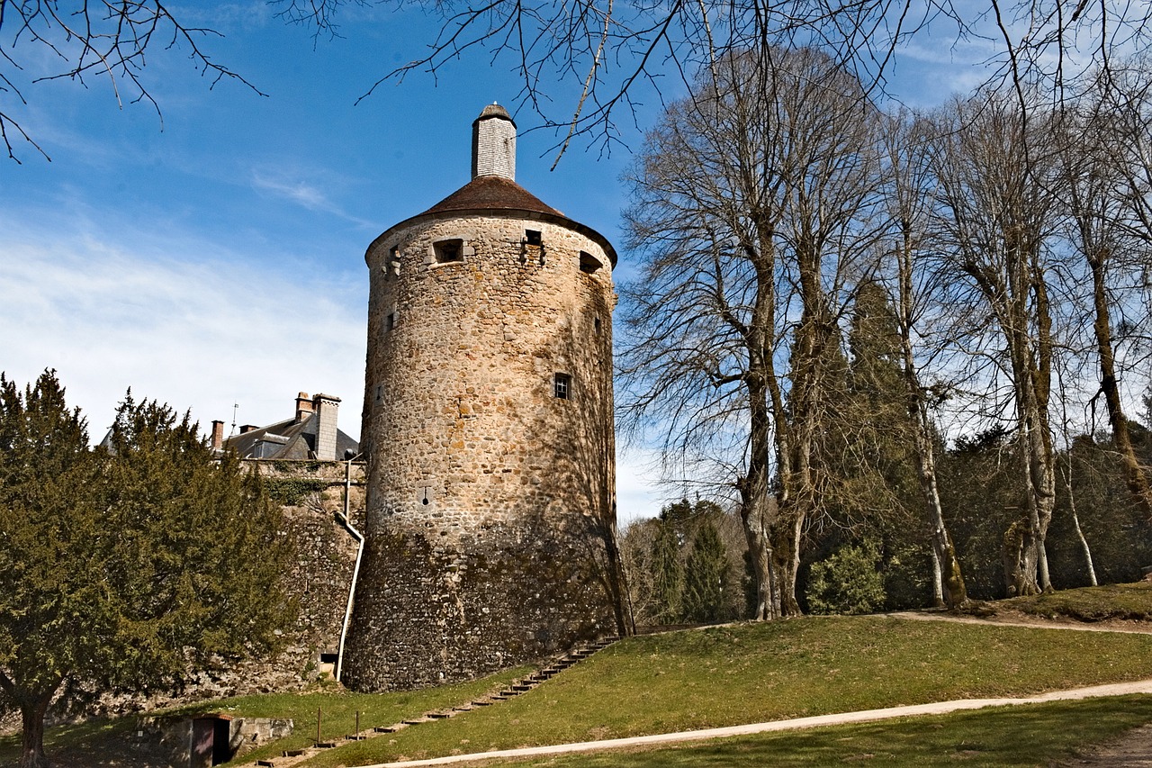 tower castle chatelux free photo