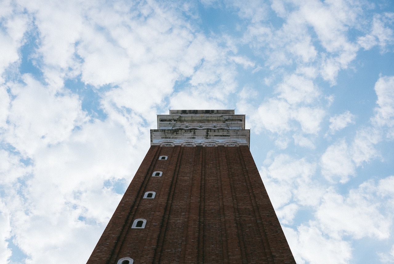 tower perspective architecture free photo