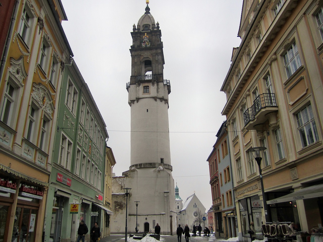 tower achitecture reichentum and kornmarktplatz free photo
