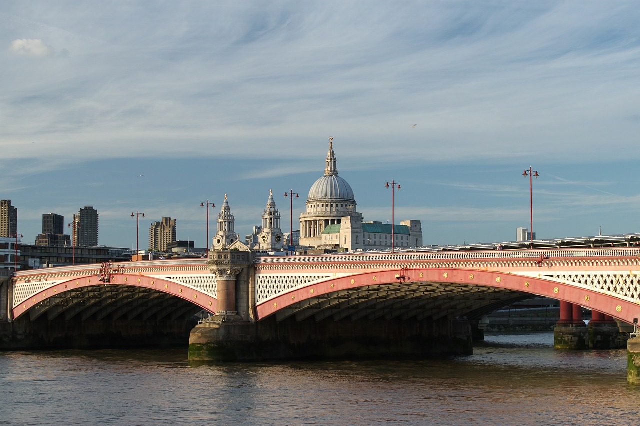 tower bridge river thames free photo