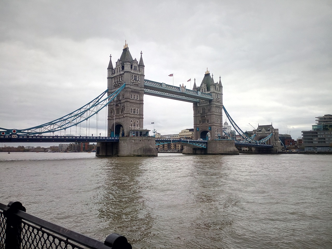 tower bridge london water free photo