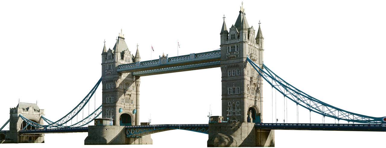 tower bridge isolated london free photo