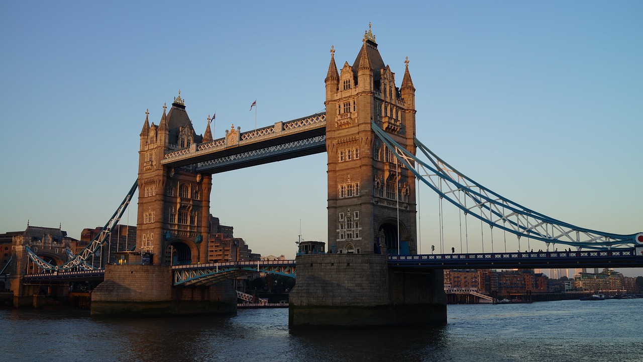 tower bridge london river free photo