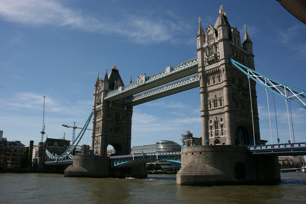 tower bridge river thames london free photo