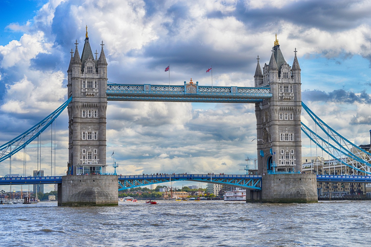 tower bridge  london  thames free photo