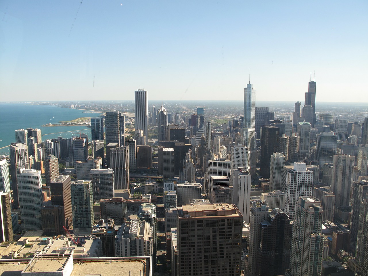 tower hancock chicago illinois free photo