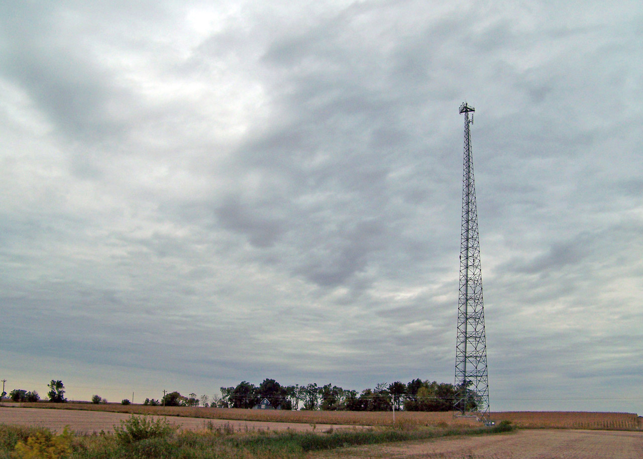 tower field autumn free photo