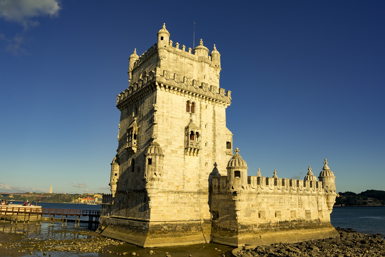tower of belém portugal fortress free photo