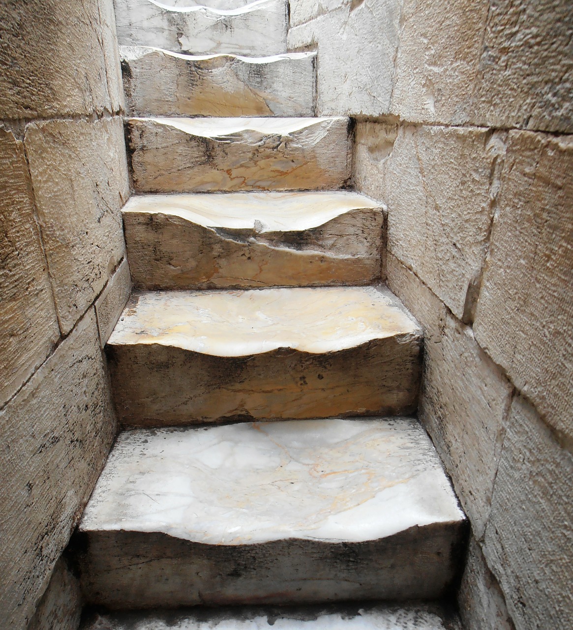 tower of pisa stairs leaning tower free photo