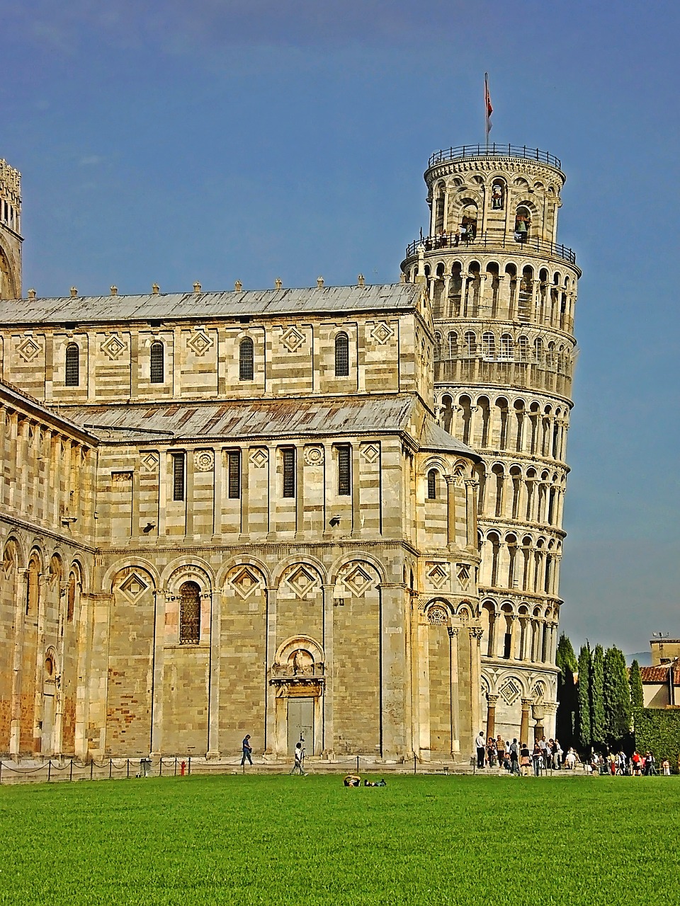 tower of pisa architecture monument free photo