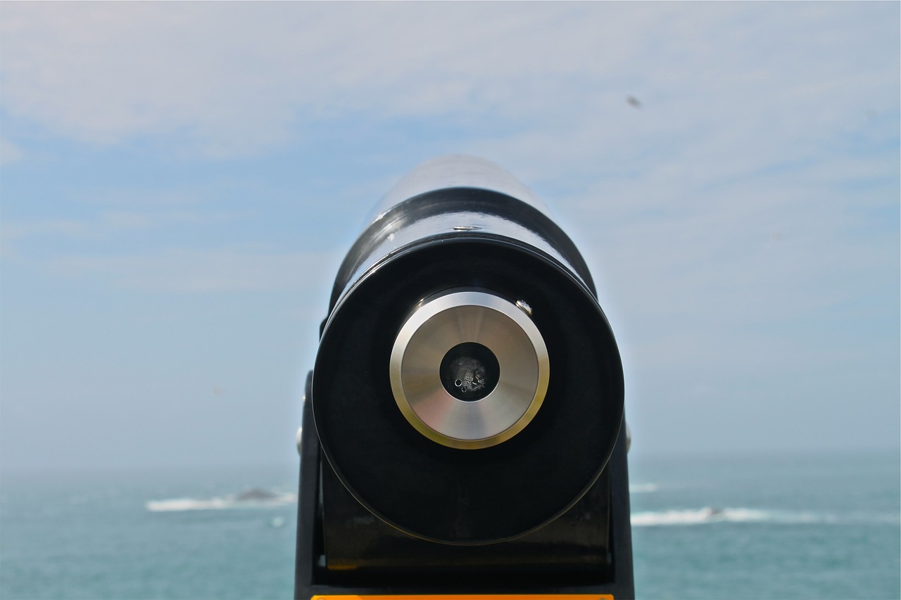 tower viewer lookout binoculars free photo