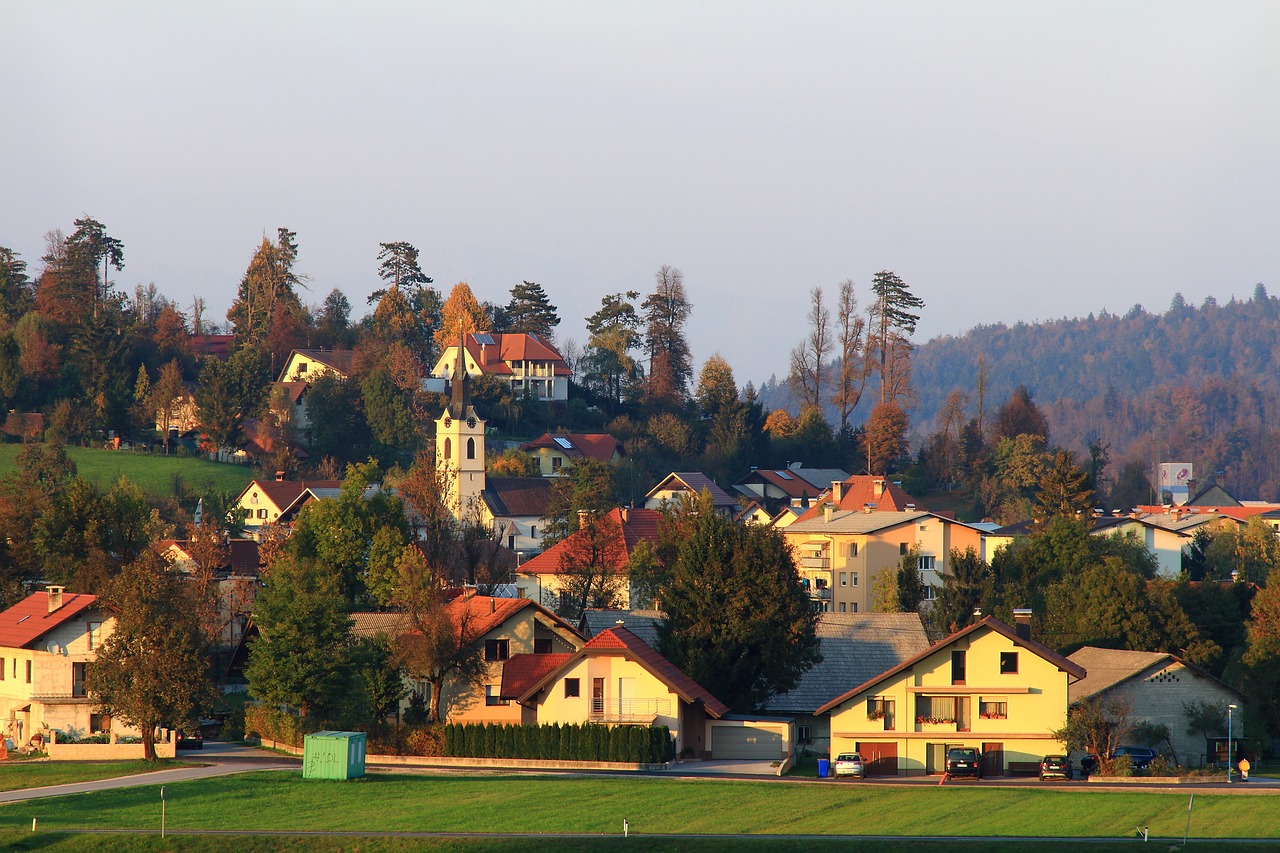 town  city  panorama free photo