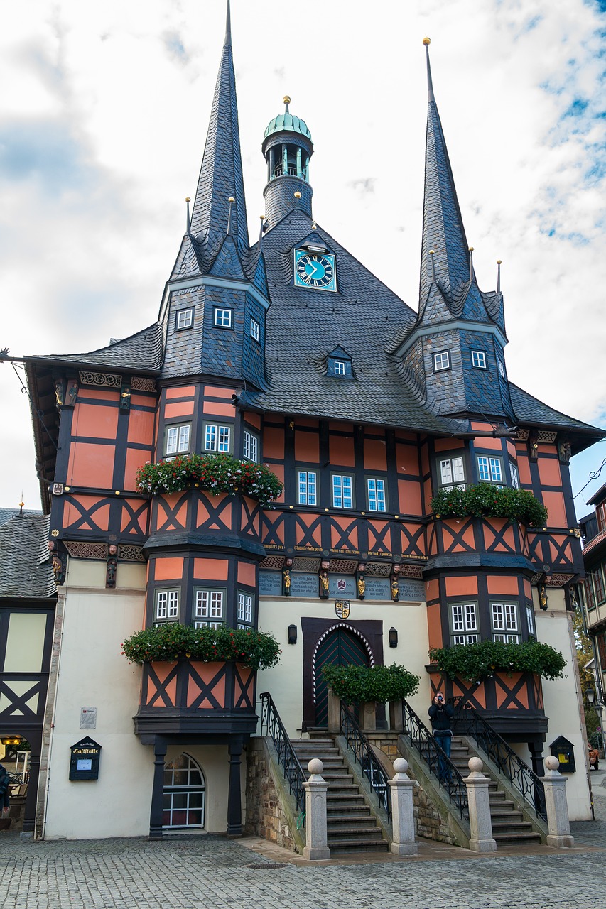 town hall wernigerode truss free photo