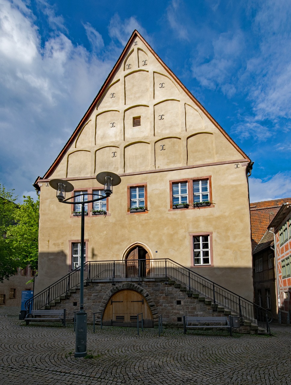 town hall sangerhausen saxony-anhalt free photo