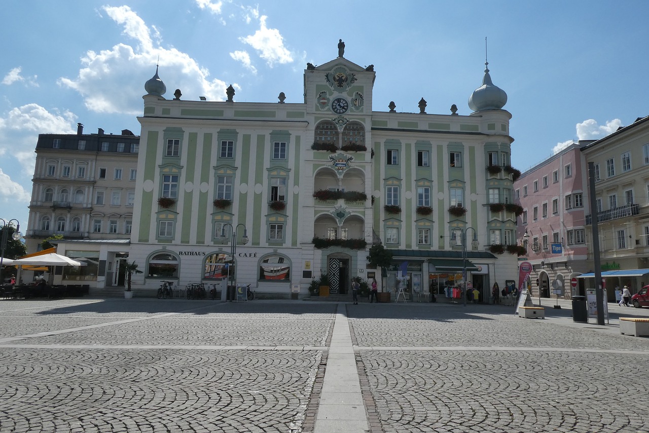 town hall  gmunden  architecture free photo