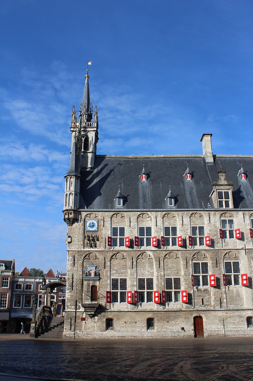 town hall gouda netherlands free photo