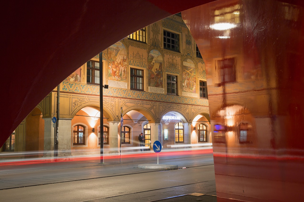 town hall ulm facade free photo