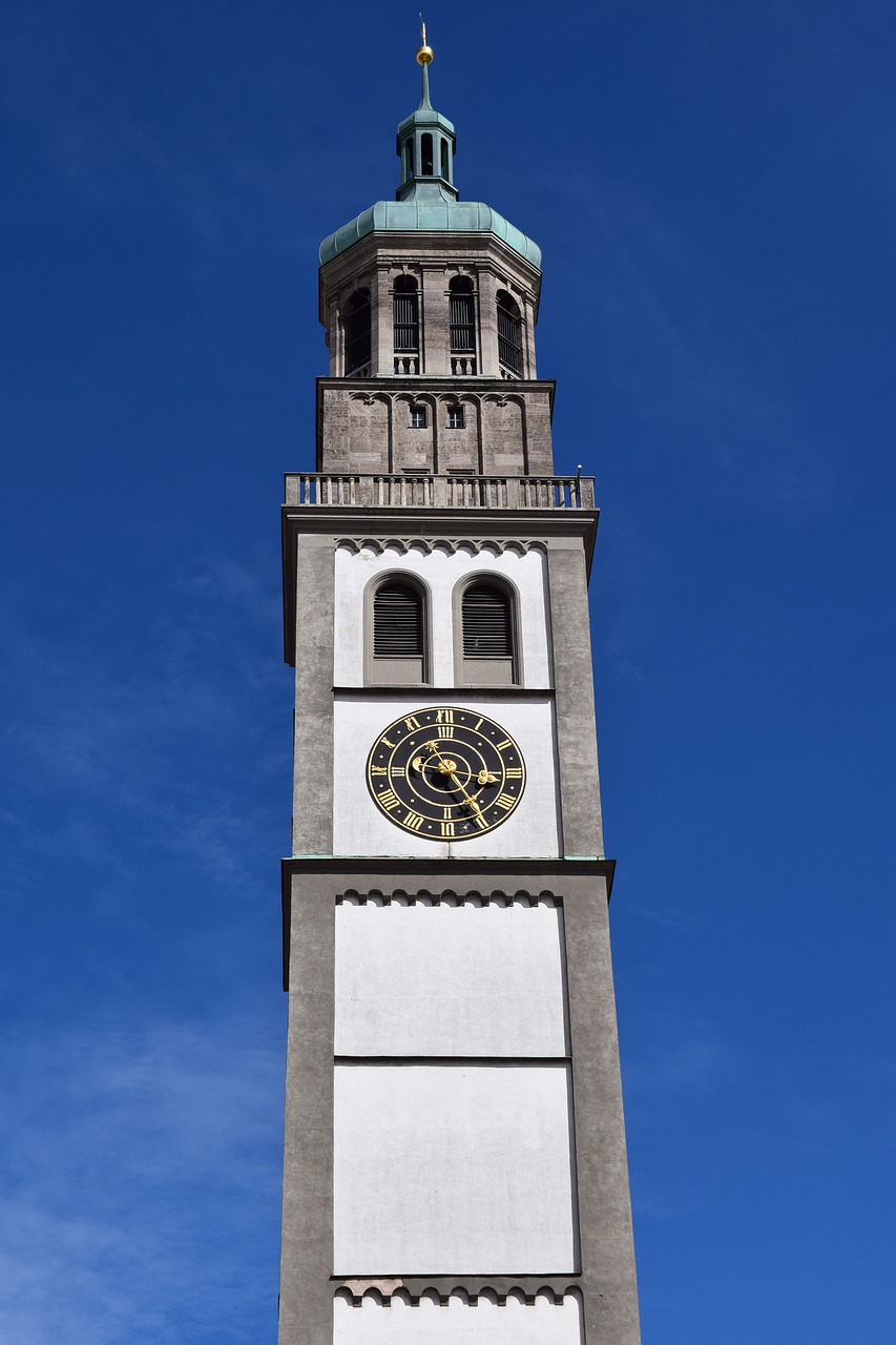 town hall tower augsburg tower free photo