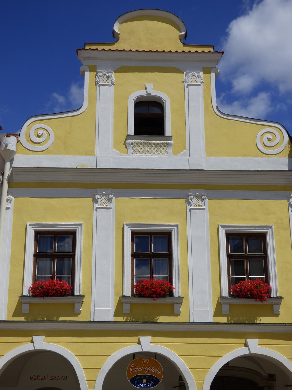 townhouses city urban free photo