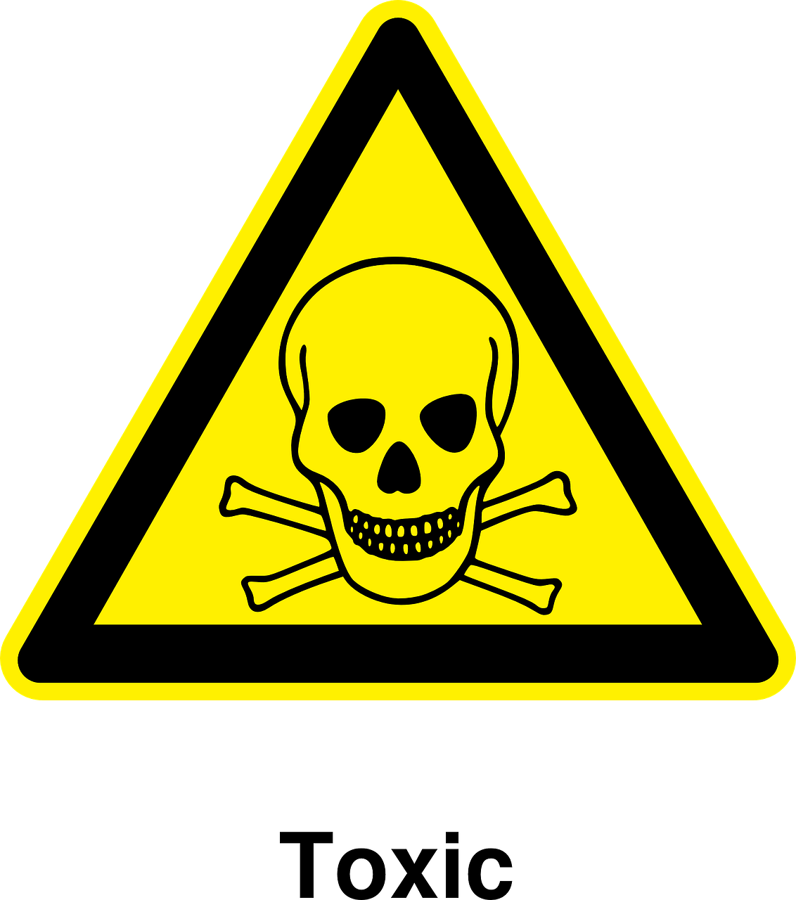 toxic materials warning free photo