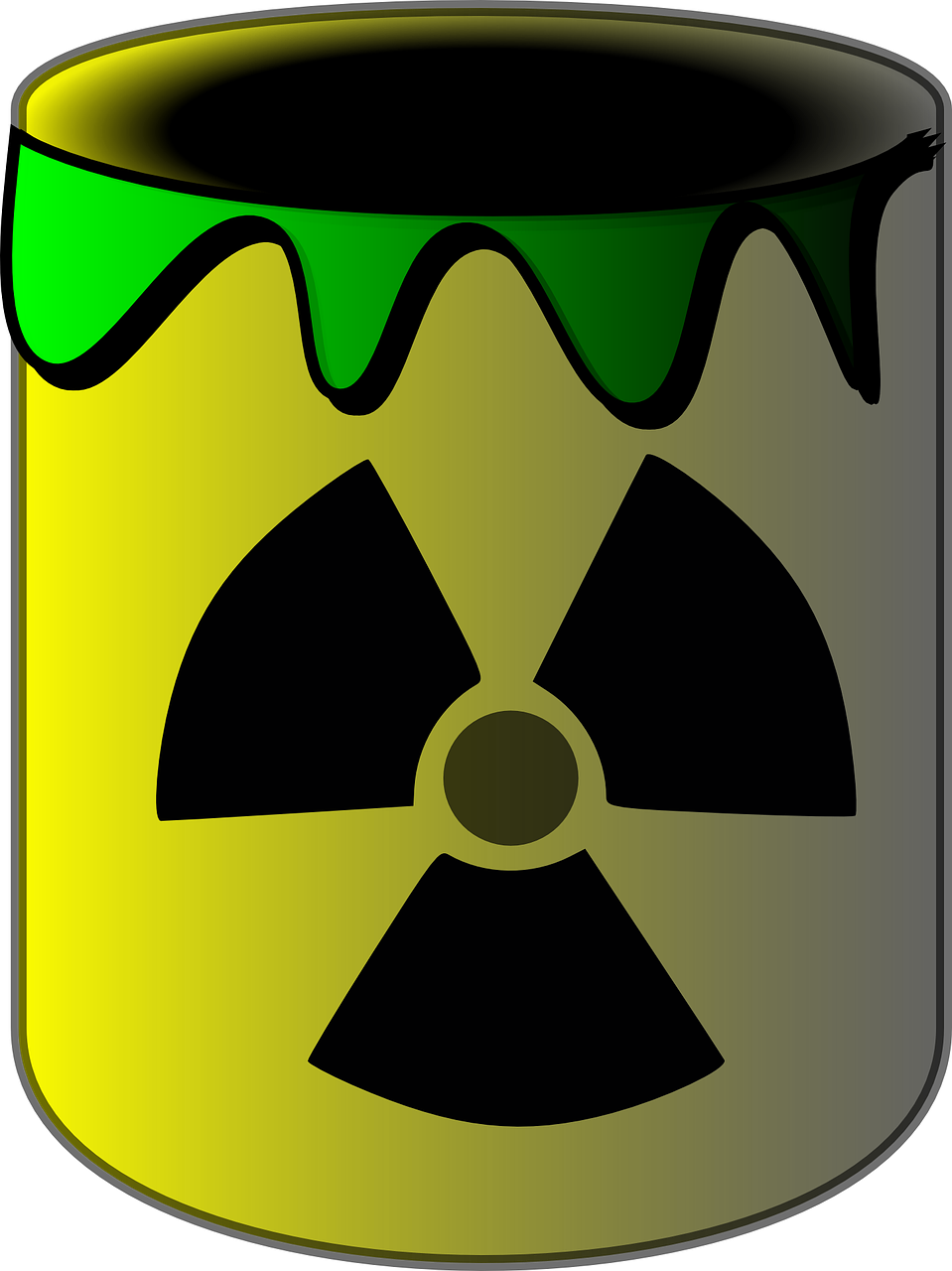 toxic dump radioactive free photo