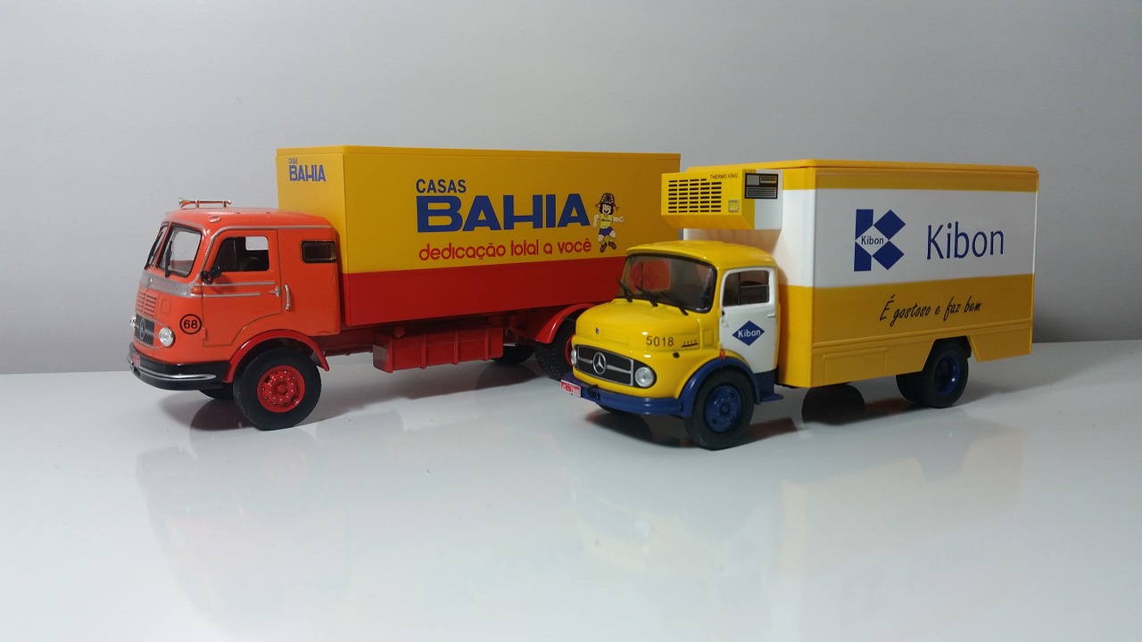 toy truck miniature free photo