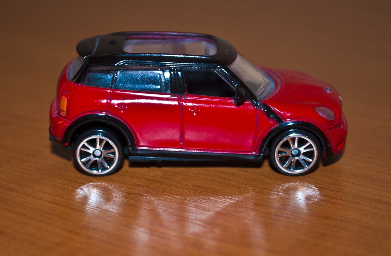toy car red free photo