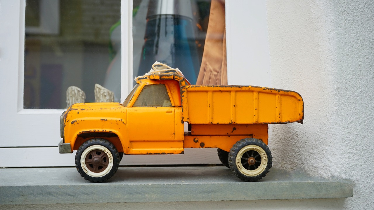 toy truck vehicle free photo