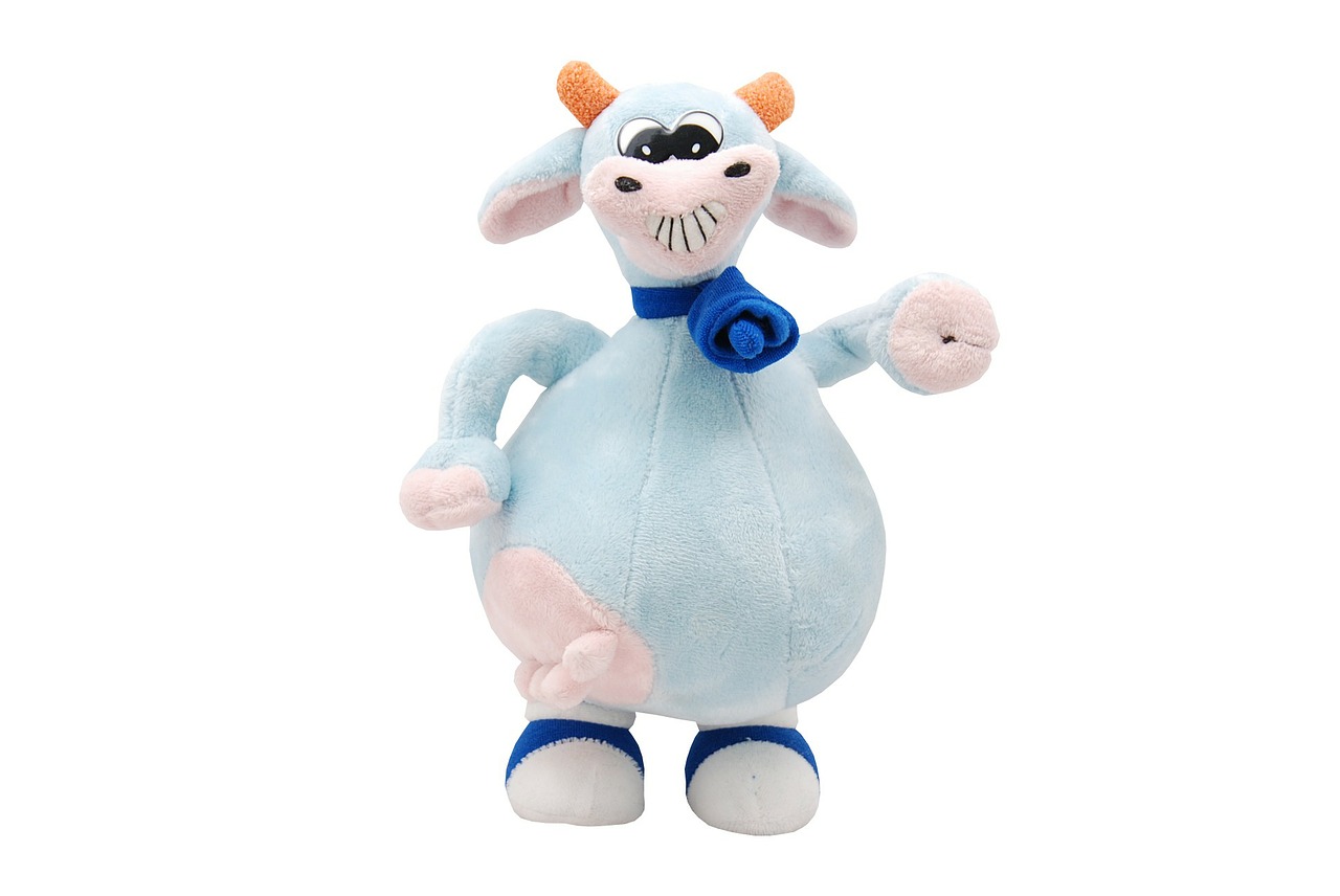 toy animal cow free photo