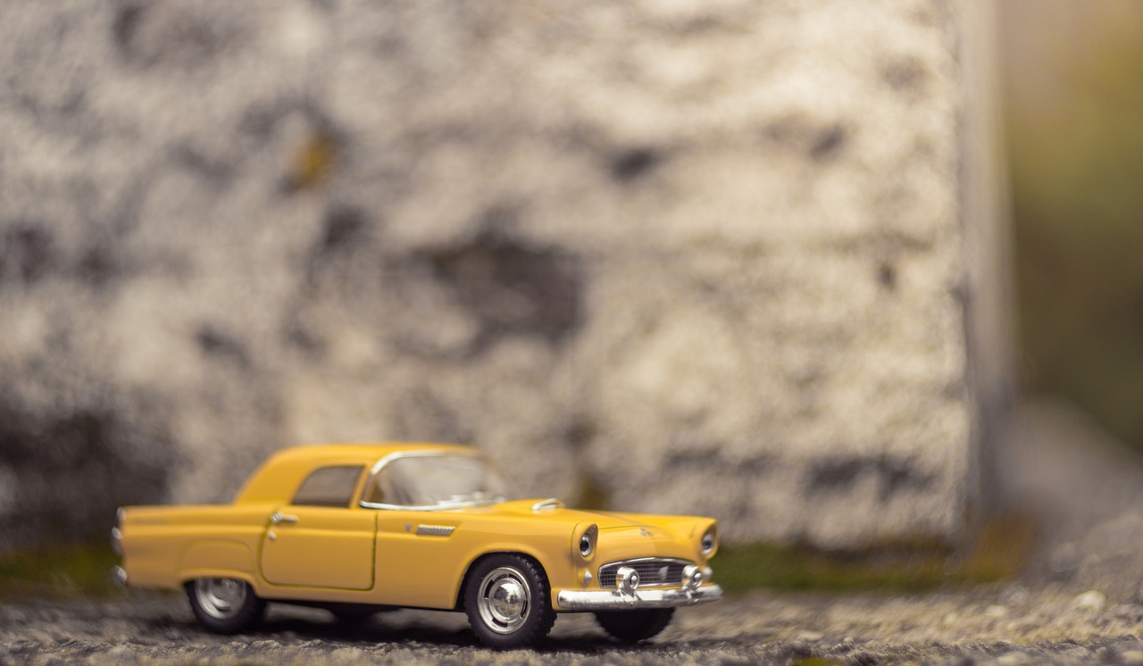 toy car yellow free photo