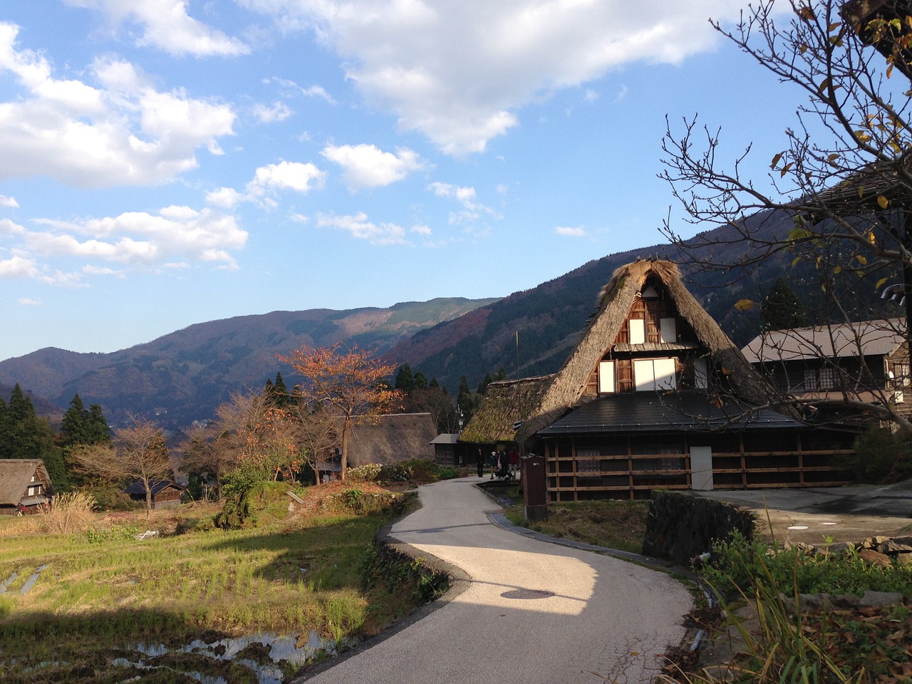 toyama gassho-style ainokura free photo