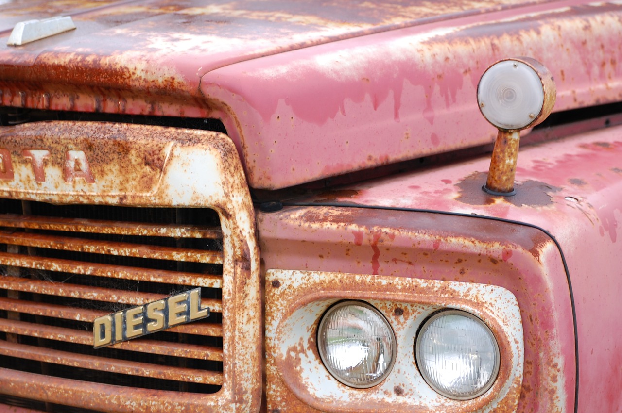 toyota classic car rust free photo