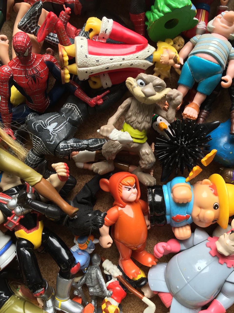 toys figures collect free photo