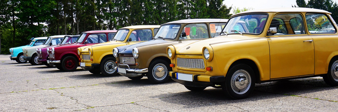 trabi autos ddr free photo