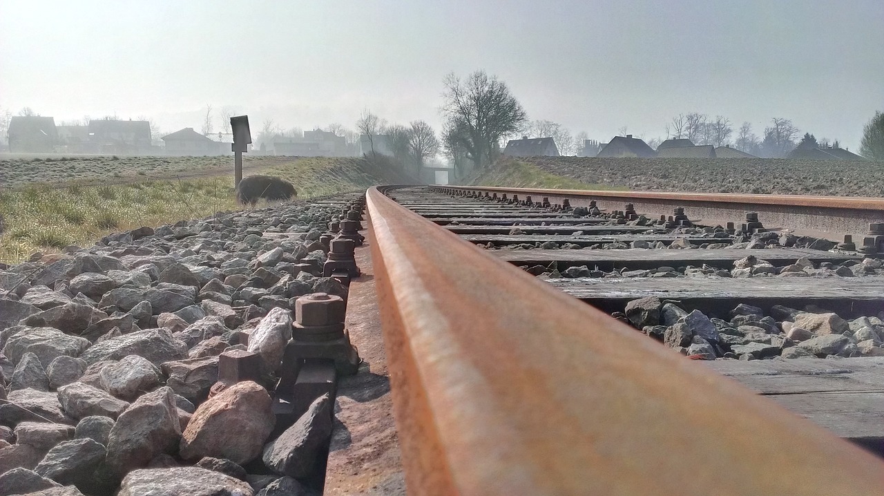 track landscape seemed free photo