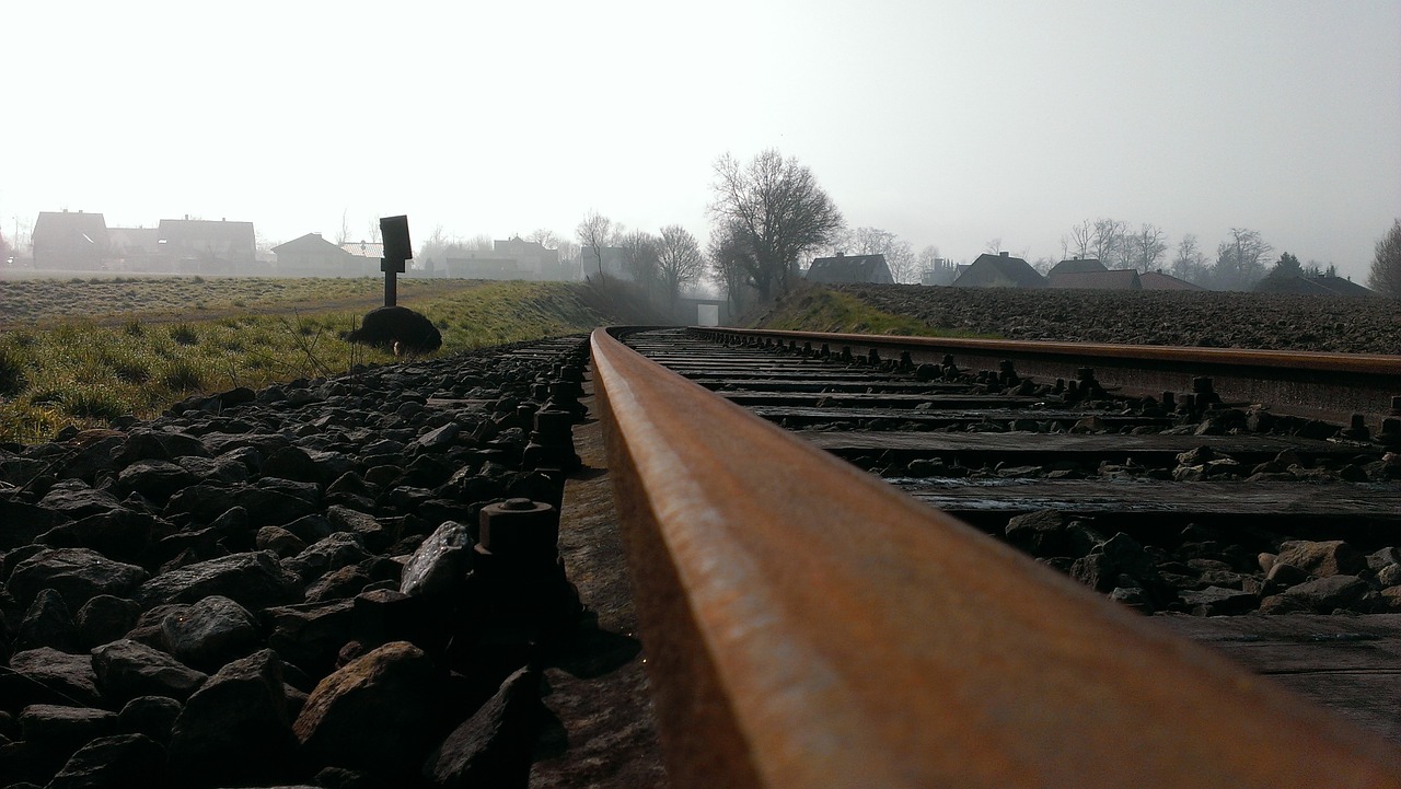 track landscape seemed free photo