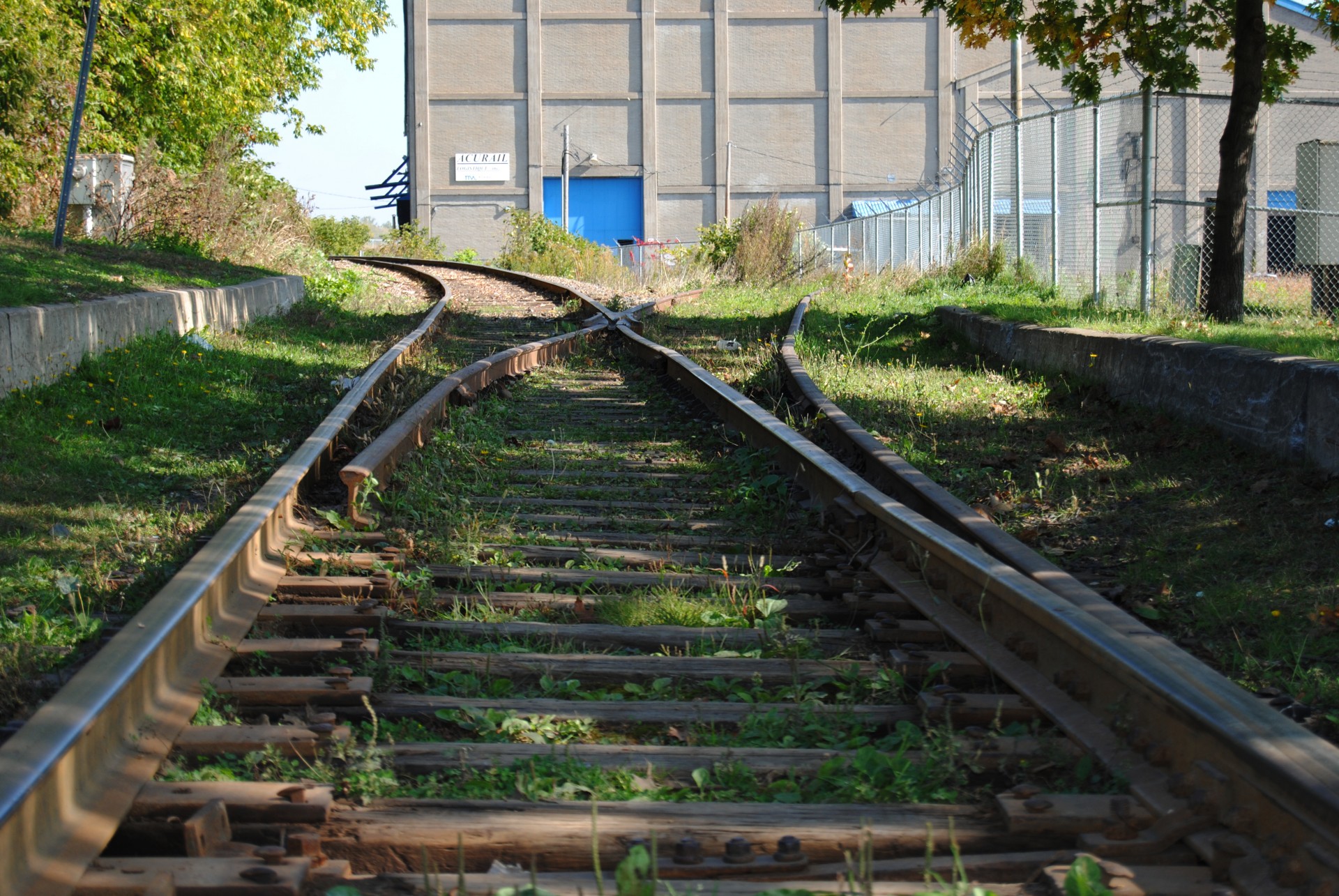 rail track way free photo