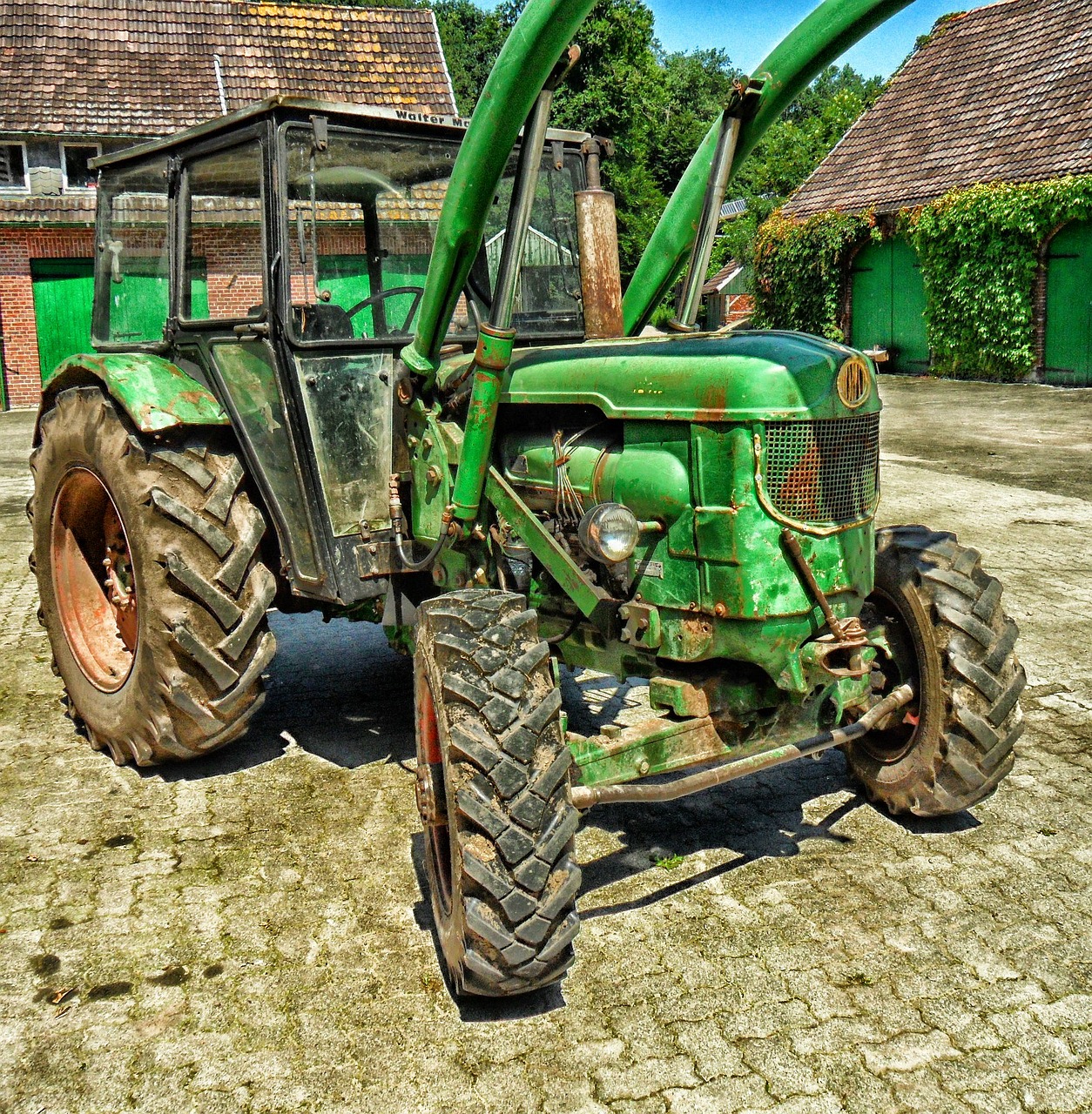 tractor deutz farm free photo