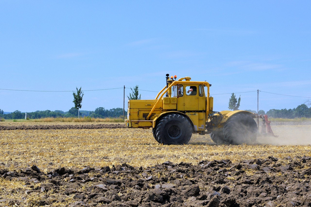 tractor agricultural machine tractors free photo