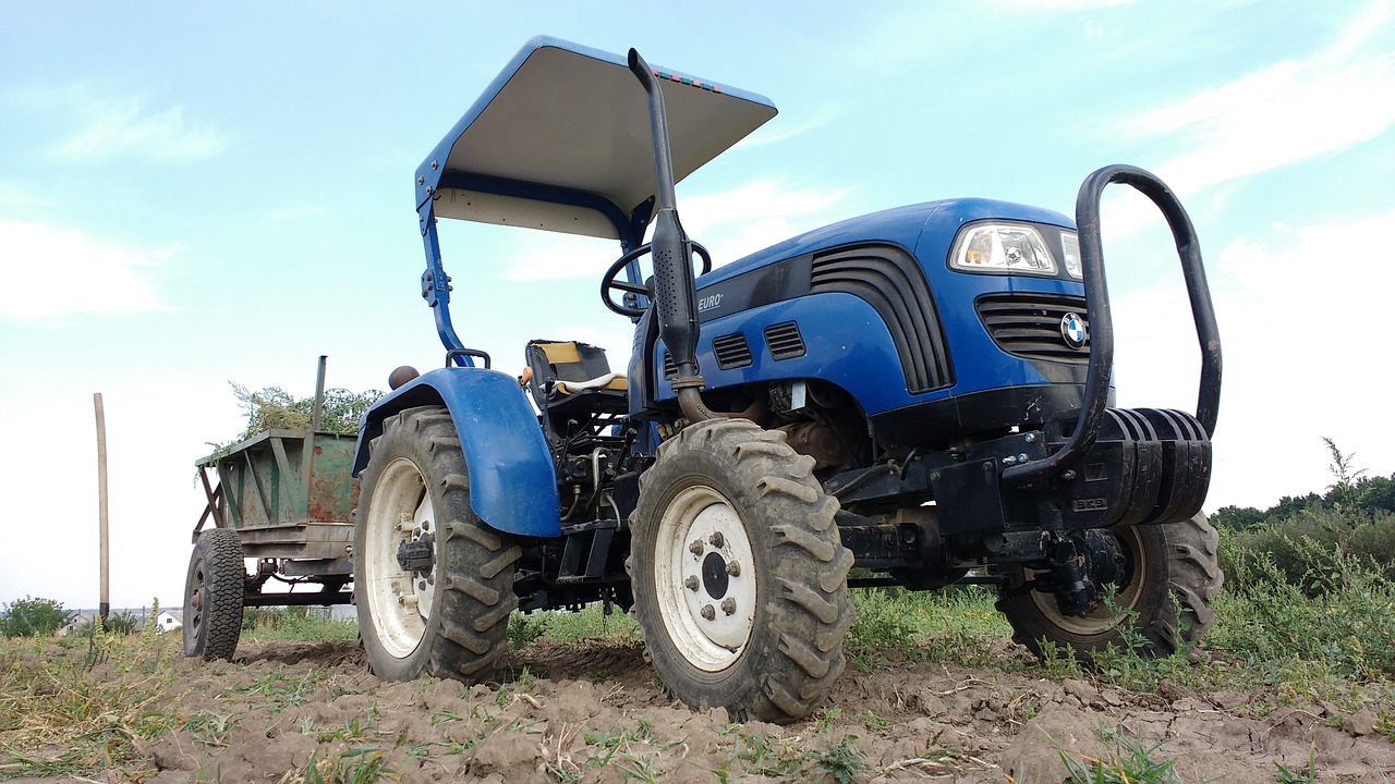 tractor transport agriculture free photo