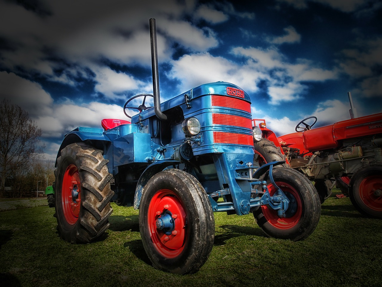 tractor agriculture farm free photo