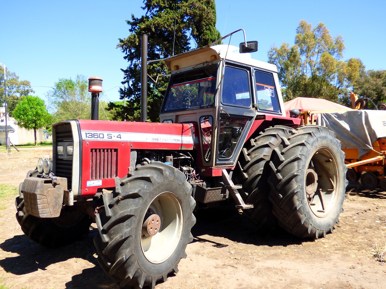 tractor rural tool farm equipment free photo