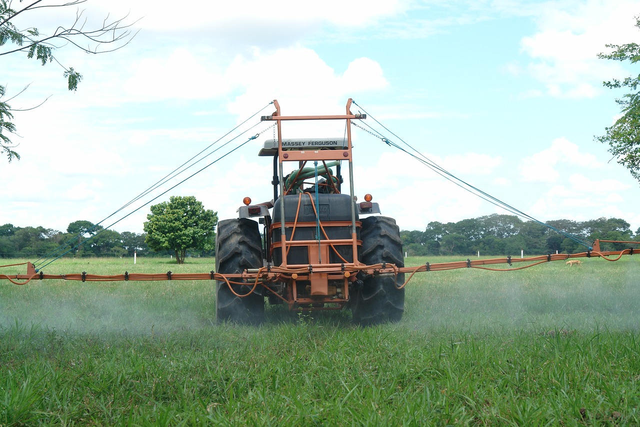 tractor fumigate free pictures free photo