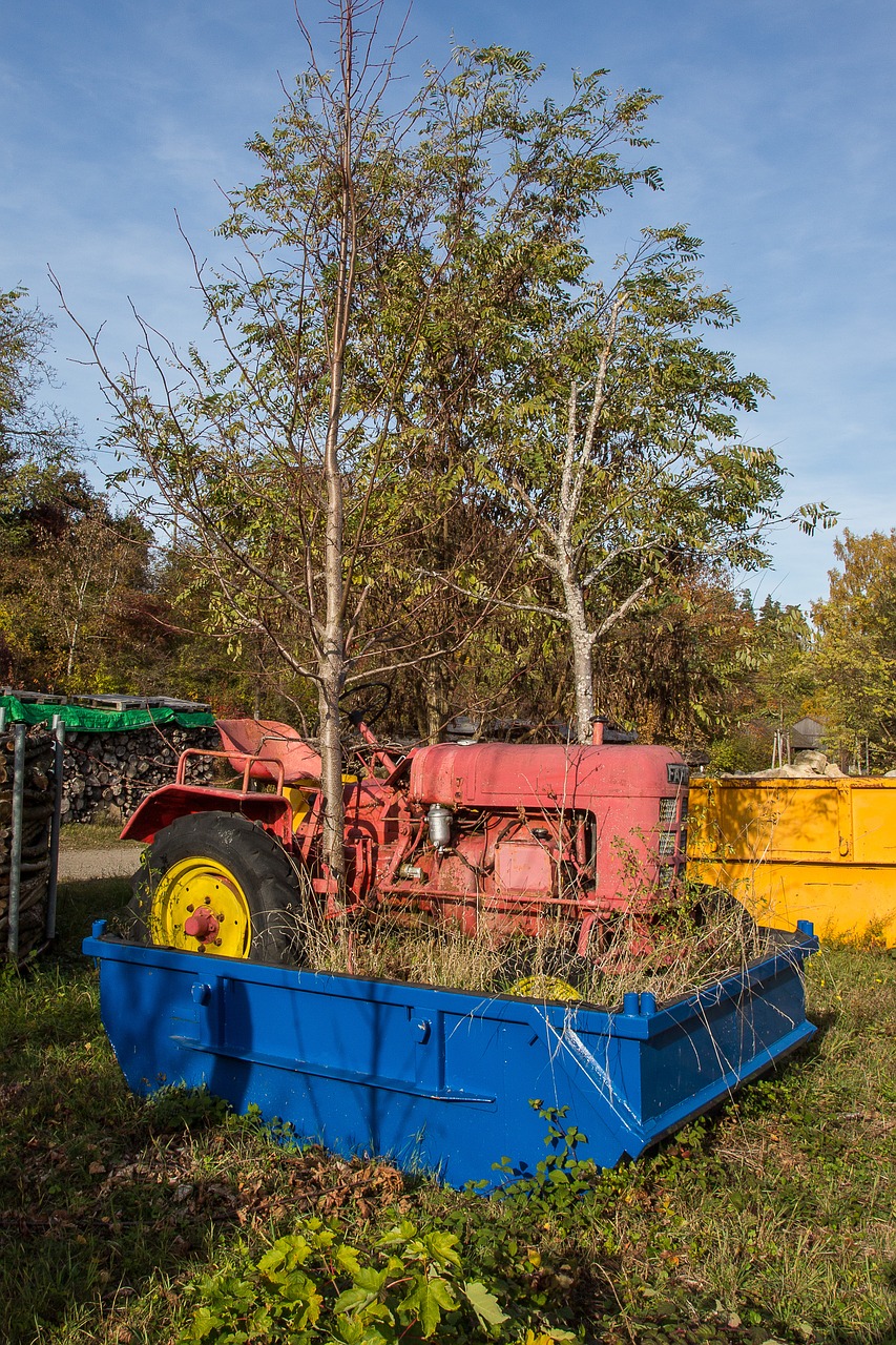 tractor agriculture commercial vehicle free photo