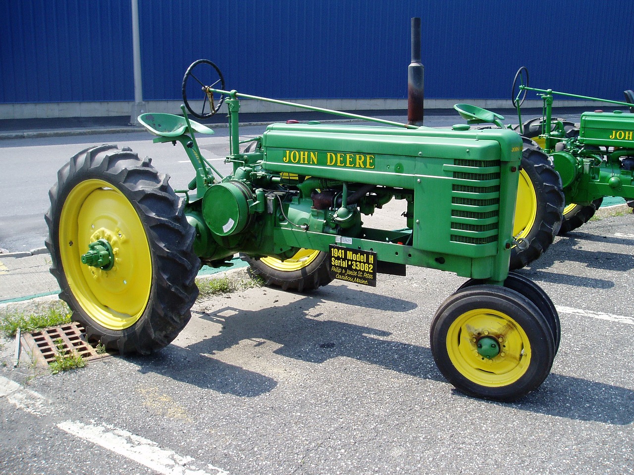 tractor deere antique free photo