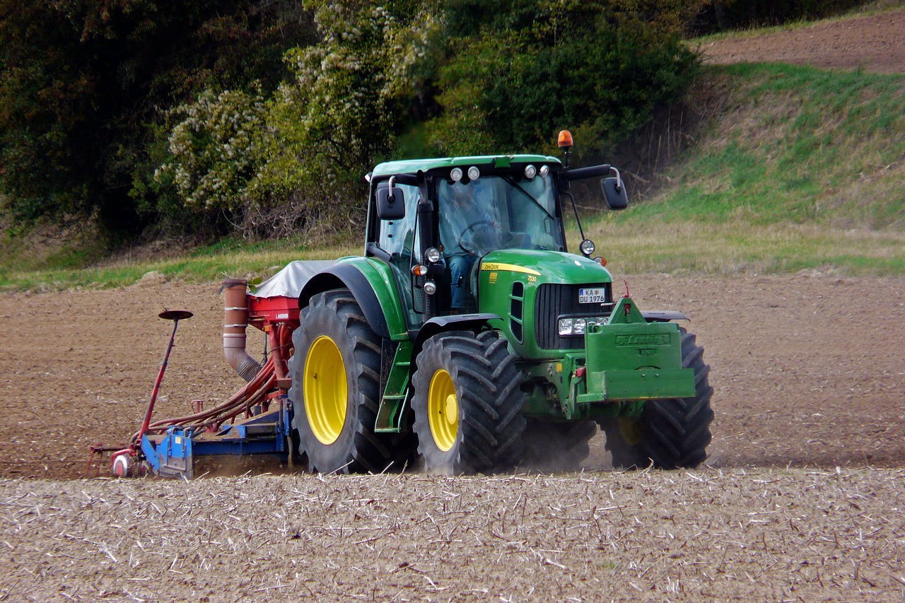 tractor field agriculture free photo