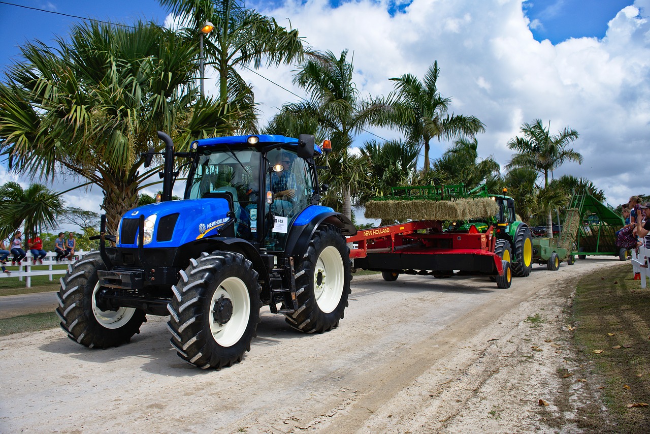 tractor new equipment farm equipment free photo